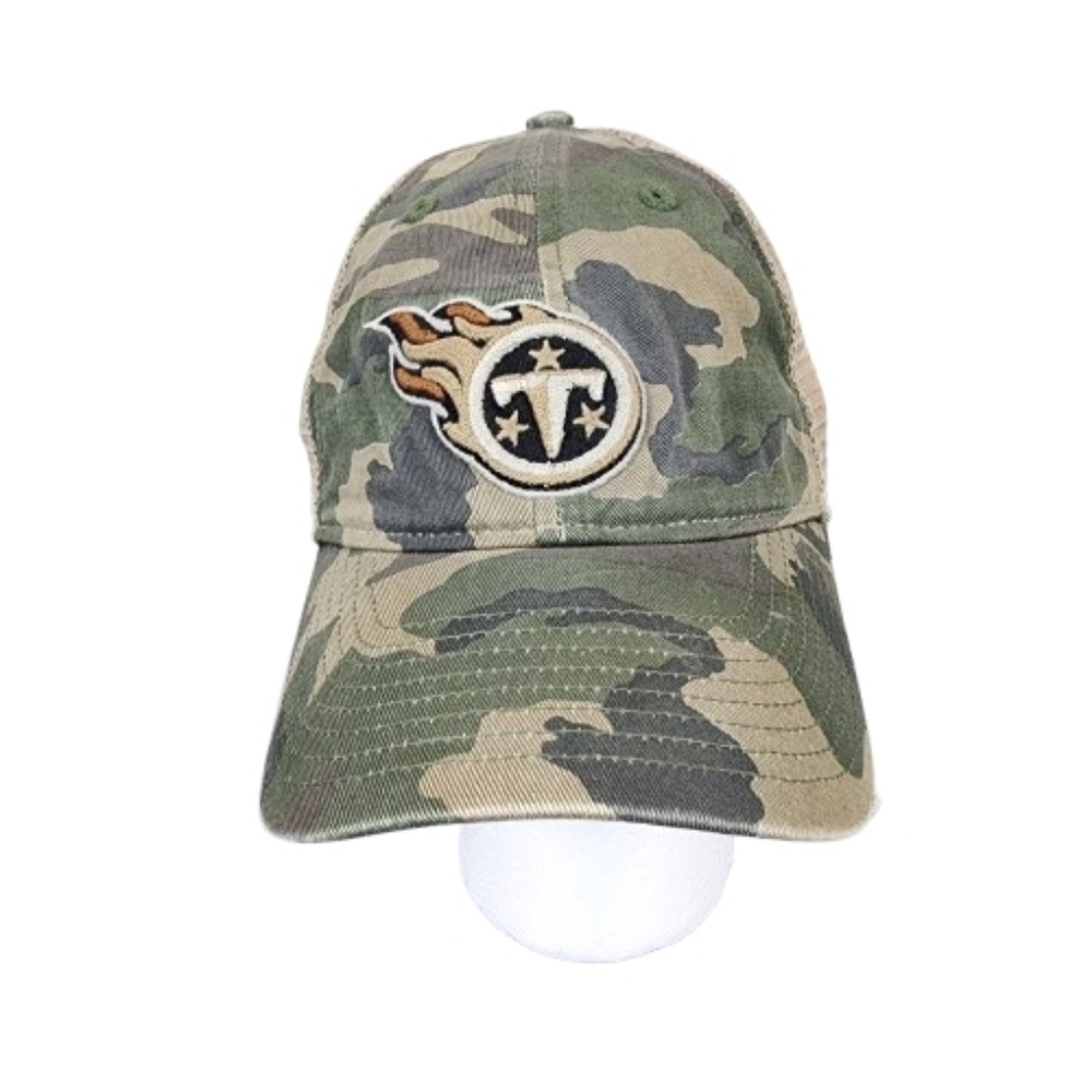 RBK Old Orchard Beach Tennessee Titans Camo Snap Back Cap NFL